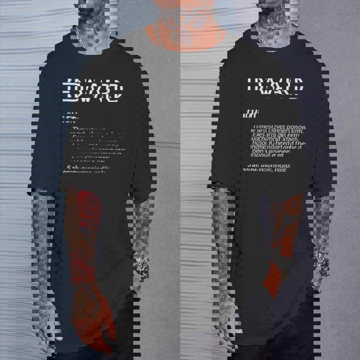 Edward Is The Best Name Definition Ed Edward Tシャツ 彼への贈り物