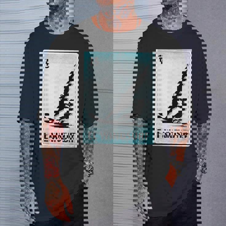 El Windsurf メキシカンウインドサーフィンカード Tシャツ 彼への贈り物