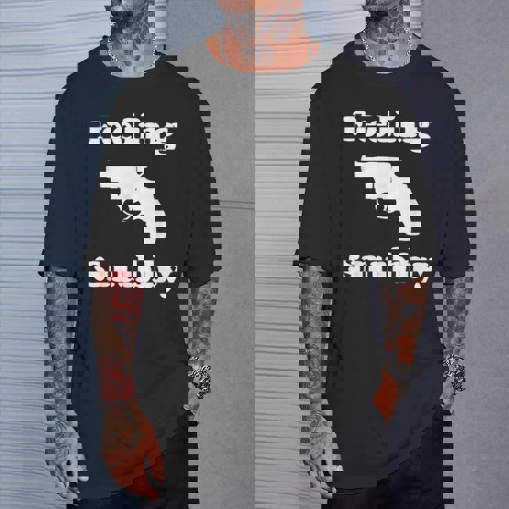 Feelingnubby Revolver Pistol スナブノーズ スナブノーズ Tシャツ 彼への贈り物