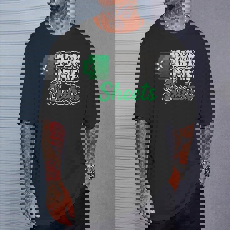 Freak In Theheets Accountant preadsheet Excel Tシャツ 彼への贈り物