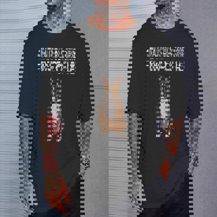 Friend For Life Of Bull Terrier ミニチュアドッグ Tシャツ 彼への贈り物