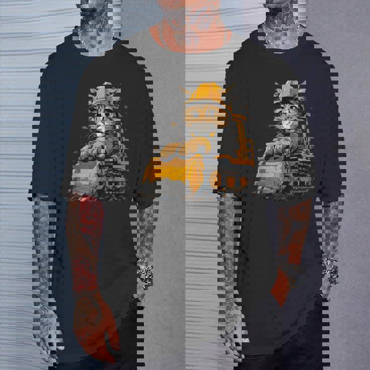 Cat 重機オペレーター Tシャツ 彼への贈り物