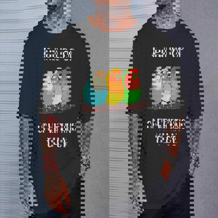 Cute Lovebirds Will Poop On All You Love Tシャツ 彼への贈り物