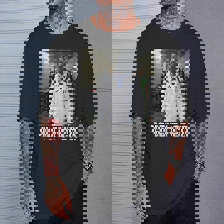 Tuff Pigeon Doctor 2026 New Brainrot Meme Kid Aiジョーク Tシャツ 彼への贈り物