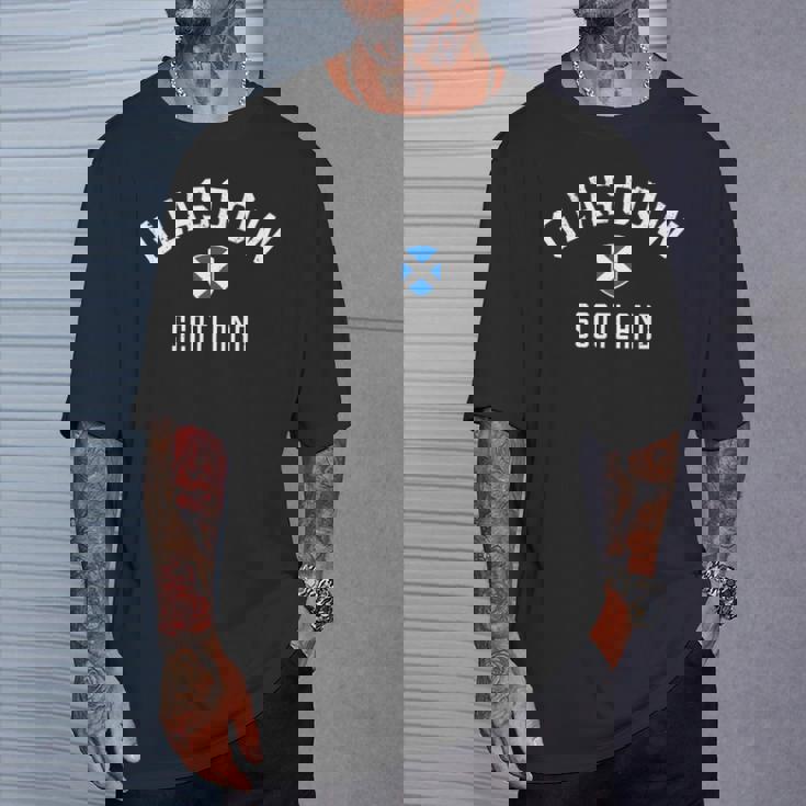 Glasgowcotland グラスゴースコットランド 長袖tシャツ Tシャツ 彼への贈り物