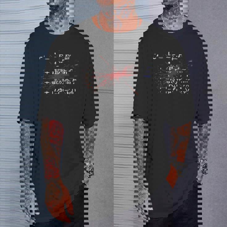 Higgs Boson Lagrangian 理論物理標準モデル Tシャツ 彼への贈り物