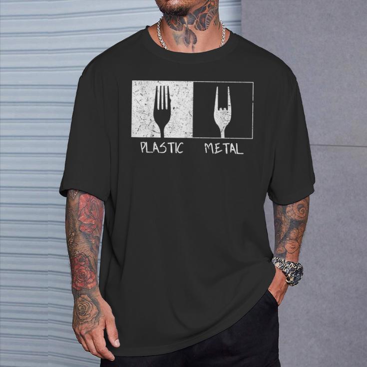 Horquillas De Metal De Plástico Camiseta unisex Regalos para él