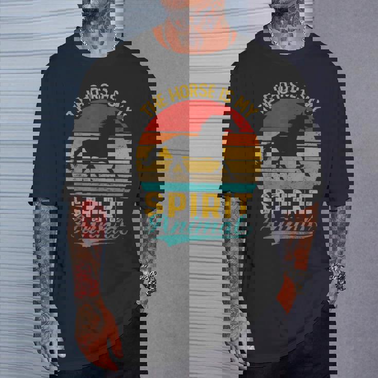 The Horse Is Mypirit アニマルシャツ entage Horse Tシャツ 彼への贈り物