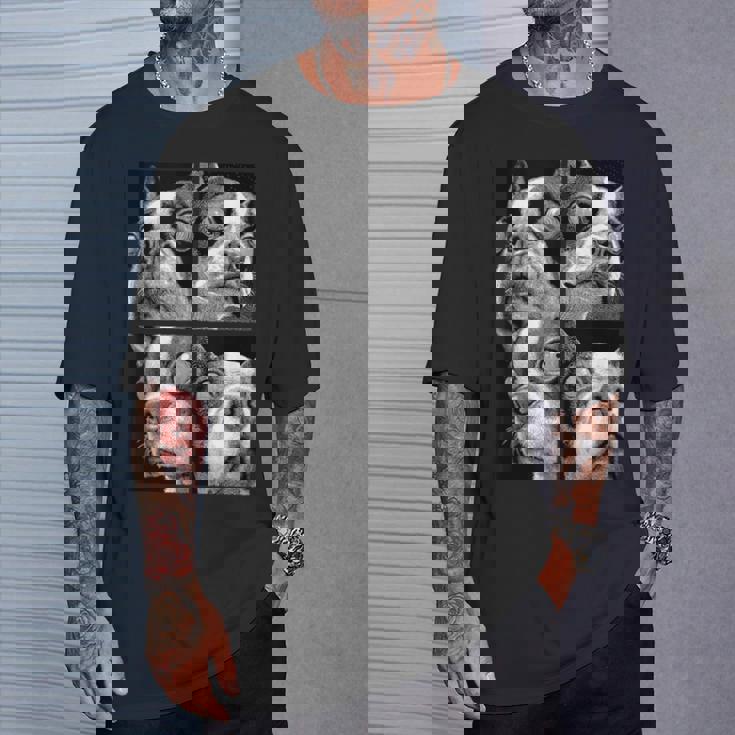 Hypnotic Boston Terriers Weird Eyes Weirdcore Halloween Dogs Tank Top T-Shirt Gifts for Him