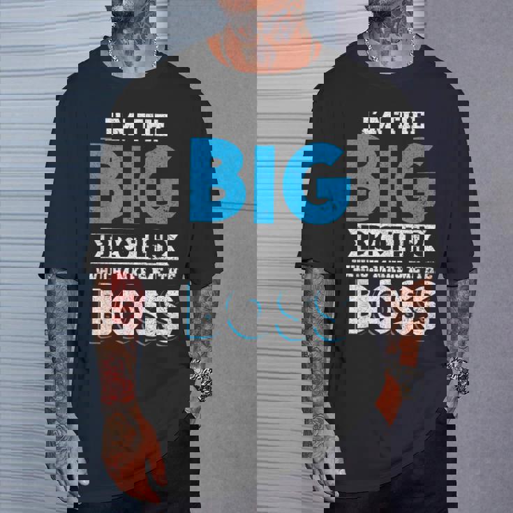 I'm The Big Brother Makes Me The Boss Pregnancy Tシャツ 彼への贈り物