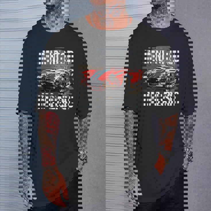 I'm Not Old I'm Classic レトロ フォード シェルビー コブラ マッスルカー Tシャツ 彼への贈り物