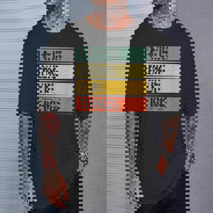 I'm Yuki Doing Yukiシングス 面白い 名言 Tシャツ 彼への贈り物