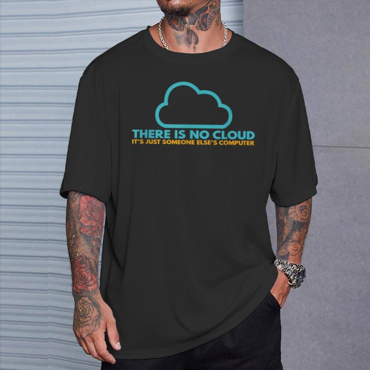 Il N'y A Pas De Cloud C'est Juste L'ordinateur De Quelqu'un D'autre T-Shirt Cadeaux pour lui