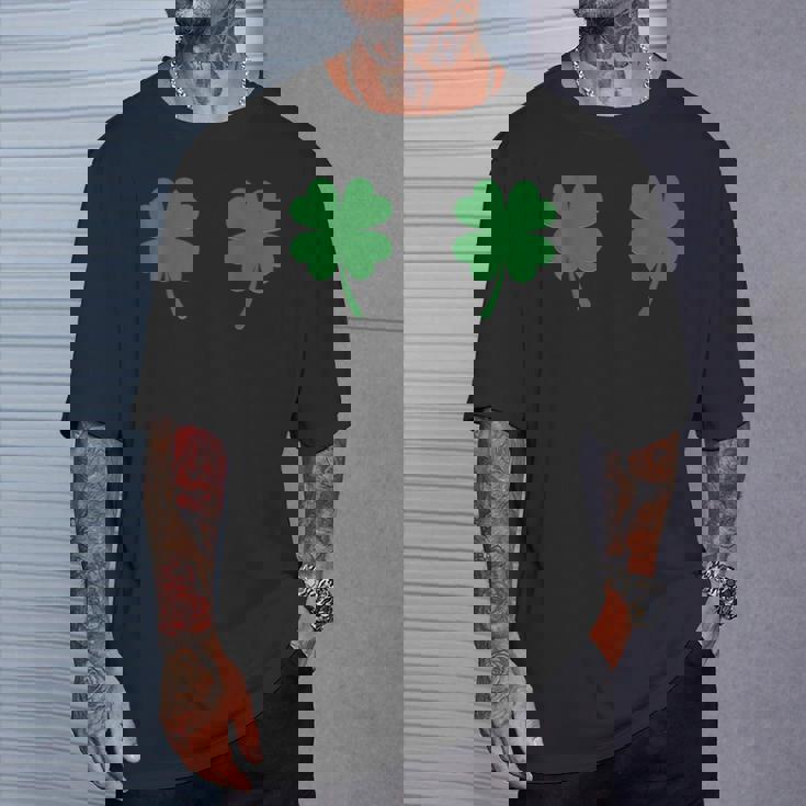 Irlandesa Del Día Dean Patricio Del Pecho Del Trébol Paddyaint Camiseta unisex Regalos para él