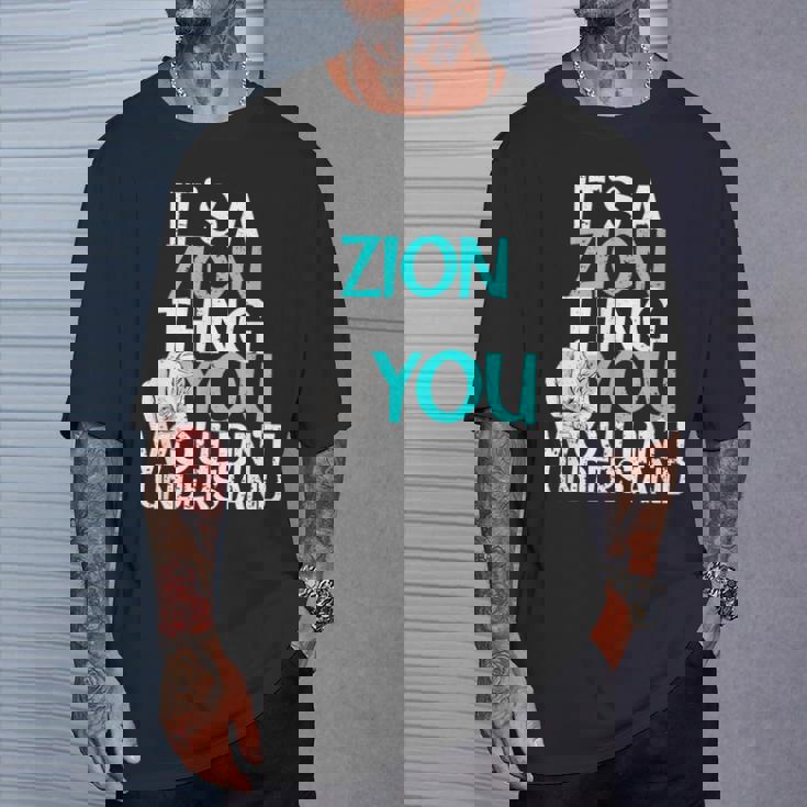 メンズ It's A Zion Thing You Wouldn't Understand Tシャツ 彼への贈り物