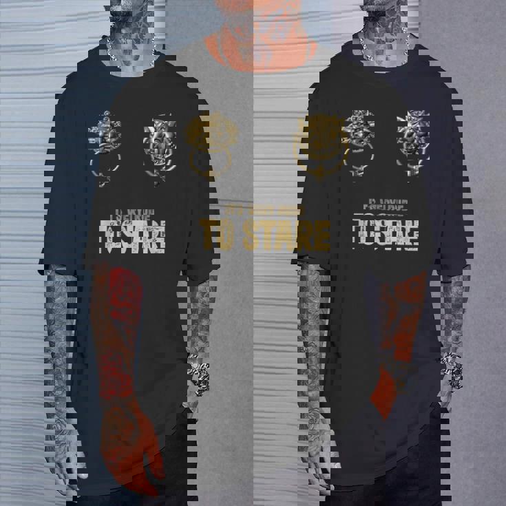 It'sery Rude Totare ラビリンス ドアノッカー Tシャツ 彼への贈り物