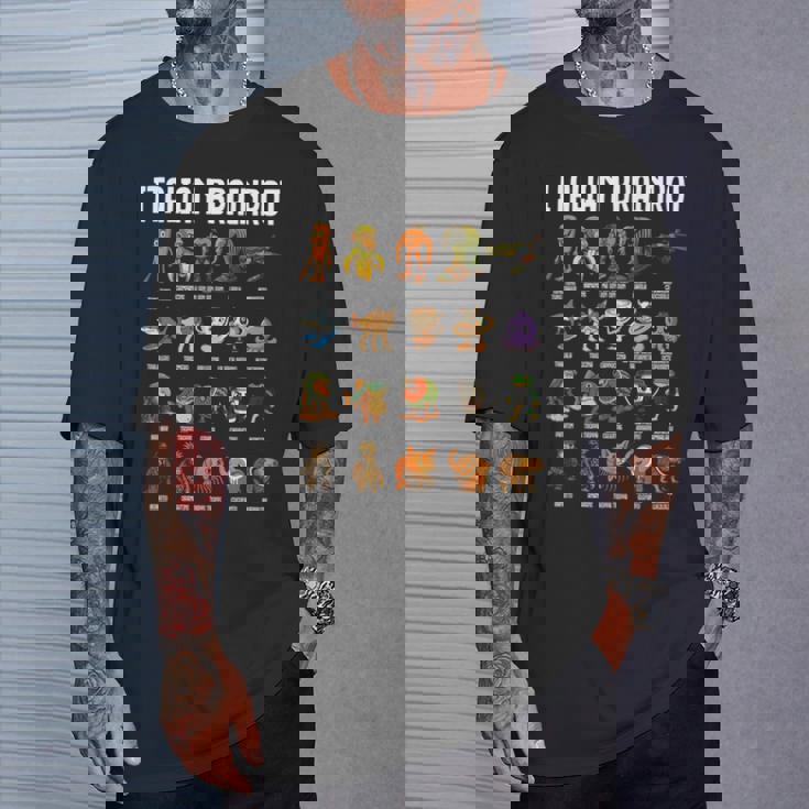 Italian Brainrot 面白いイタリアンブレインロットミームキャラクタ 長袖tシャツ Tシャツ 彼への贈り物