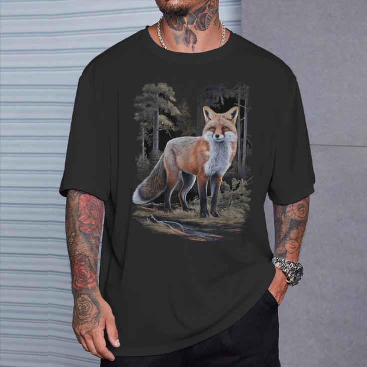 Jäger & Jägerin Fuchs Jagd Geschenk Jagdkleidung Fuchs T-Shirt Geschenke für Ihn