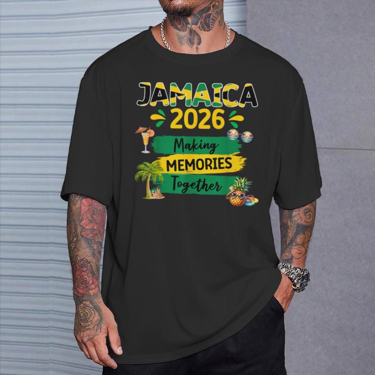 Jamaica 2026 Making Memories Family Trip Summer Together T-Shirt Gifts for Him