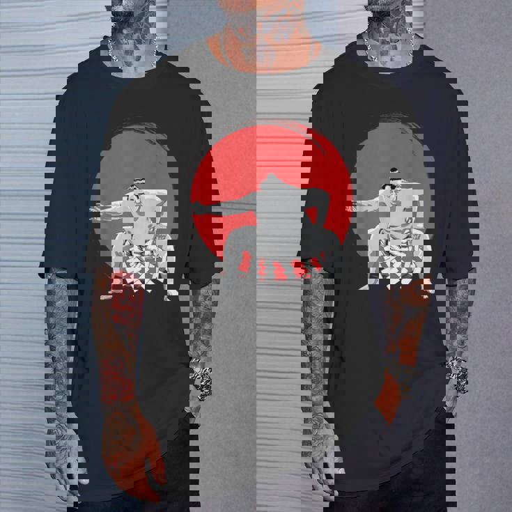 Japaneseumo Wrestler Japan Anime Tシャツ 彼への贈り物