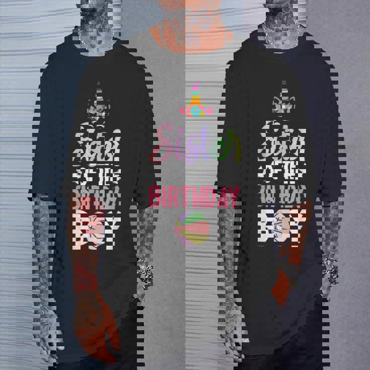 Jugador De Baloncesto Hermana Del Niño Cum Camiseta unisex Regalos para él