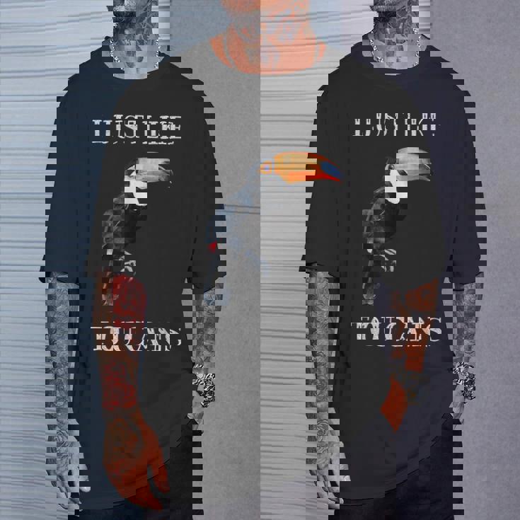 I Just Like Toucans Bird Animal Park オオハシ Tシャツ 彼への贈り物