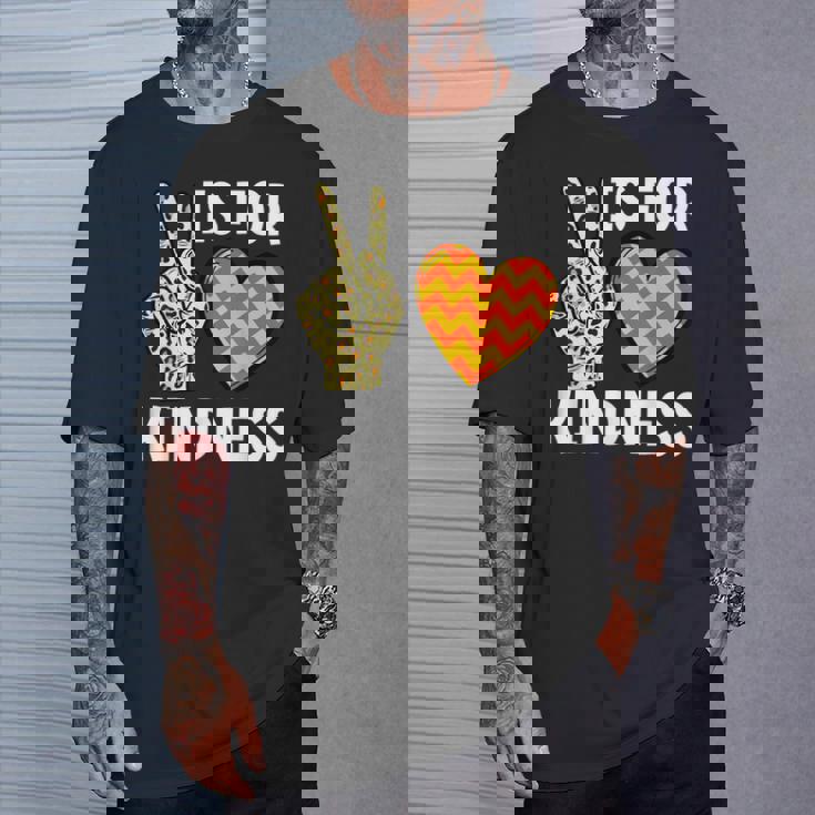 K Is For Kindness ASL Sign Language T-Shirt Gifts for Him