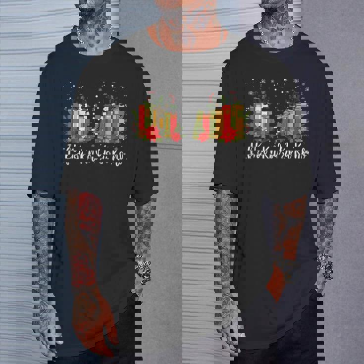 If You Know You Know 6 7 Reading Books Christmas T-Shirt Gifts for Him