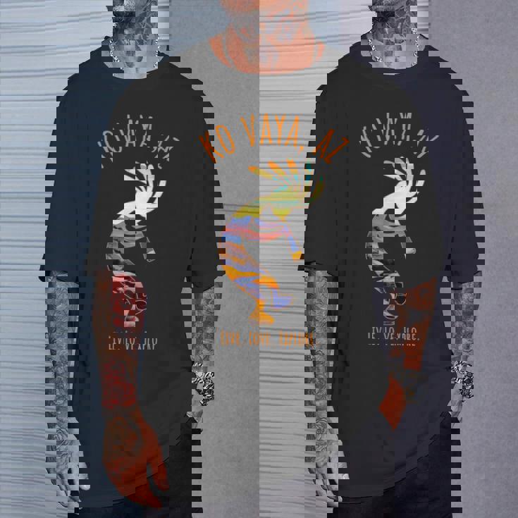 Koaya アリゾナ Usa ダンシング ココペリ 南西部デザイン Tシャツ 彼への贈り物