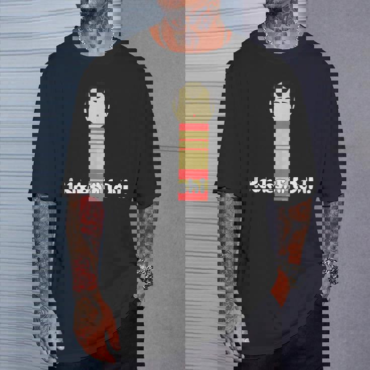 Kokeshi Doll こけし 人形 昭和 大正 レトロ お土産 グッズ Tシャツ 彼への贈り物