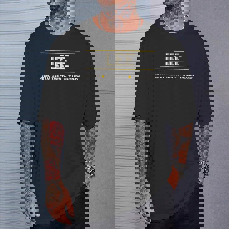 Lee The Man The Myth The Legend Tシャツ 彼への贈り物
