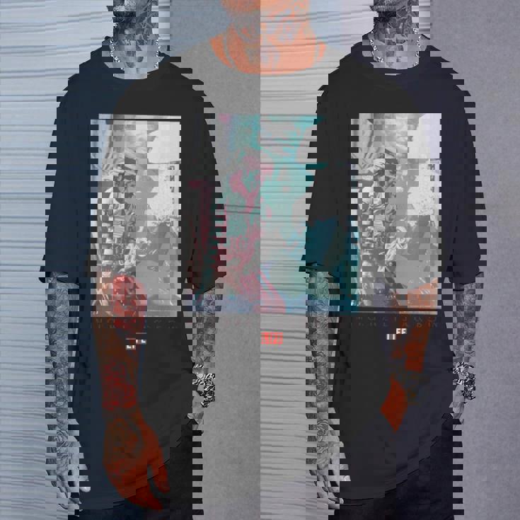 Life Picture Collection _ マイケル ジャクソン1 長袖tシャツ Tシャツ 彼への贈り物