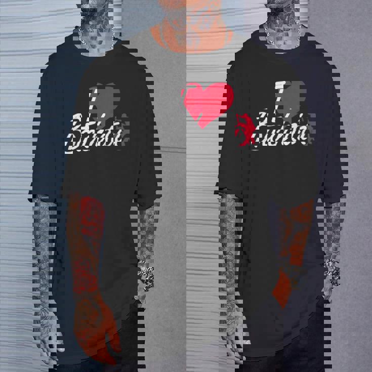 I Love Bachata Latin America ドミニカダンスレッスン Tシャツ 彼への贈り物