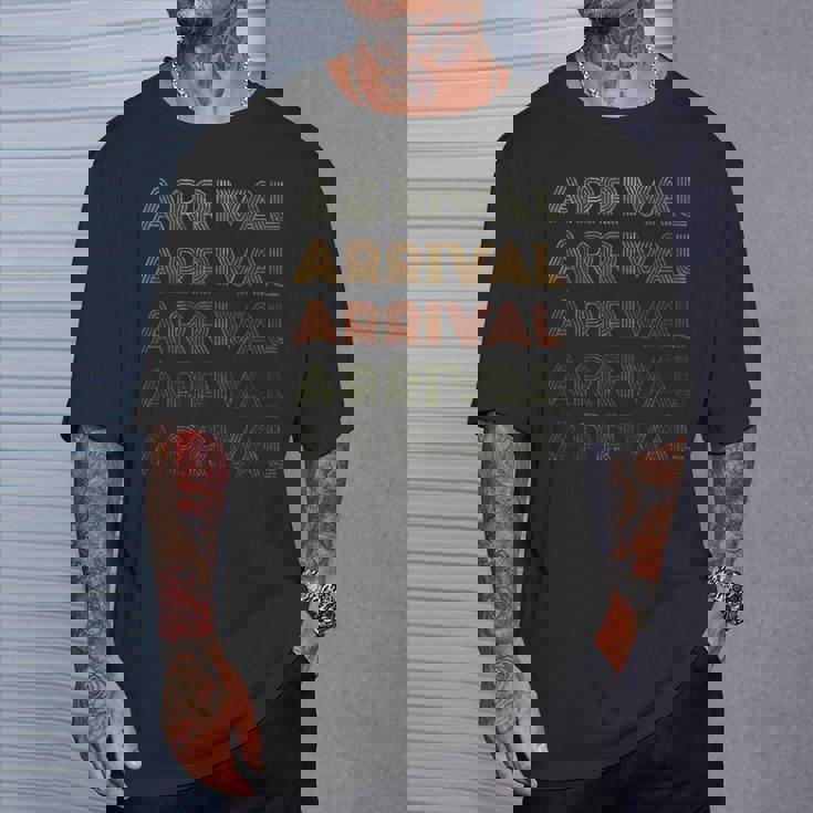 Love Heart Arrival グランジ ビンテージスタイル ブラック Tシャツ 彼への贈り物