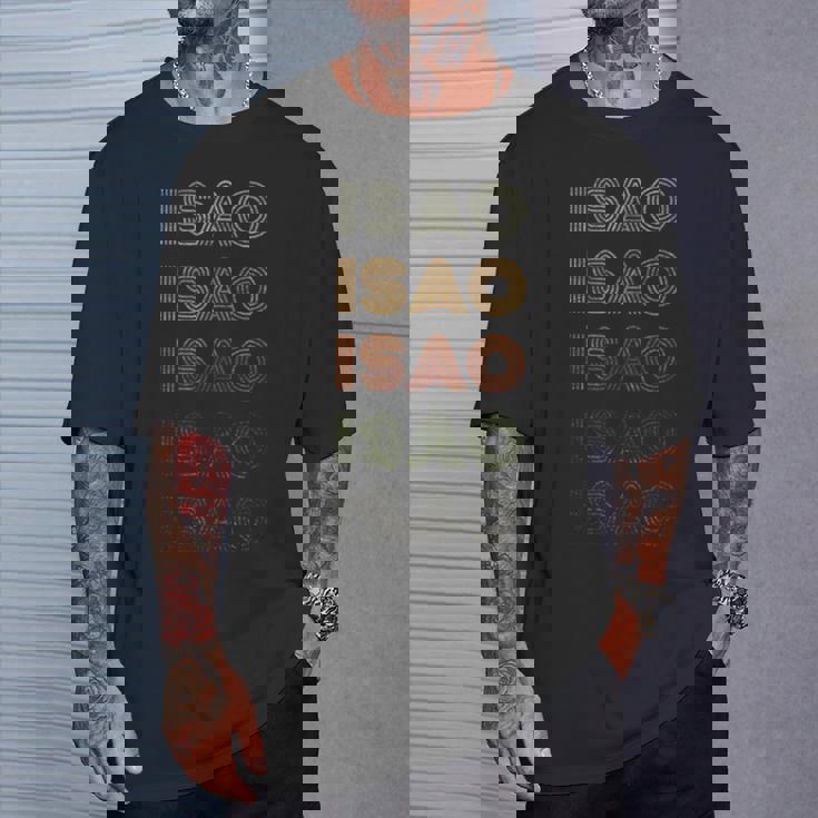 Love Heart Isao グランジ ヴィンテージスタイル ブラック イサオ Tシャツ 彼への贈り物