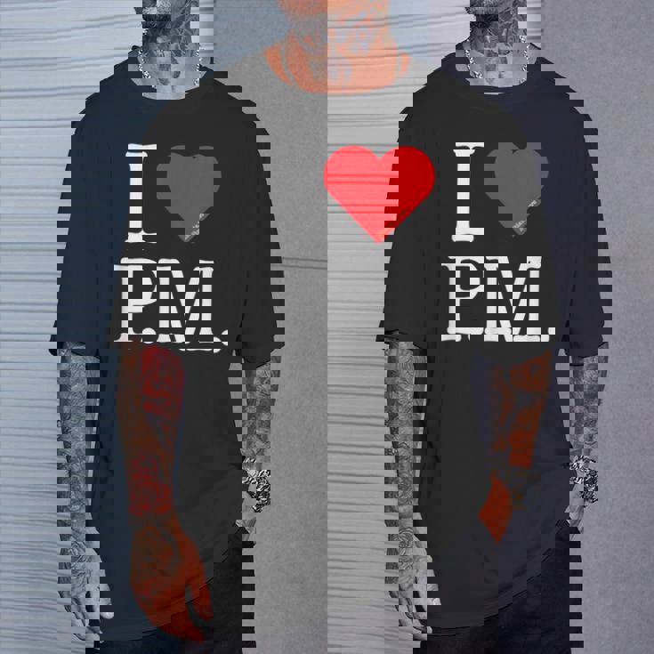 I Love Initials Tシャツ 彼への贈り物