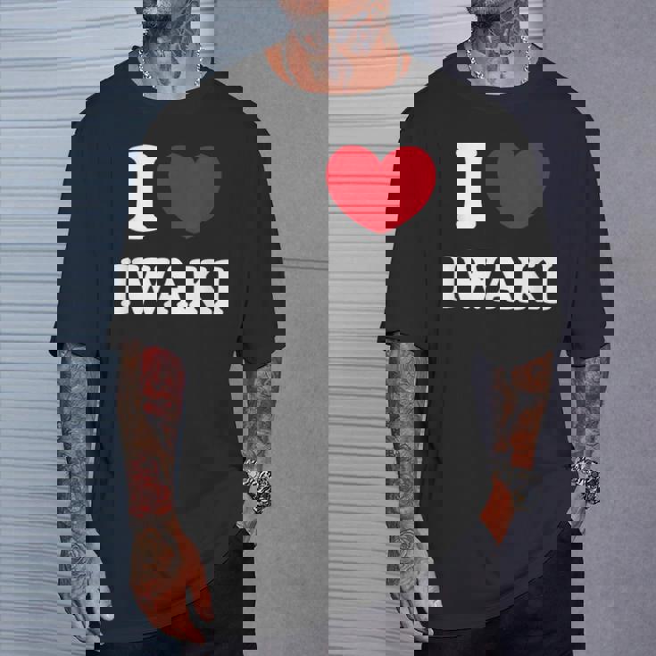 I Love Iwaki いわき大好き Tシャツ 彼への贈り物