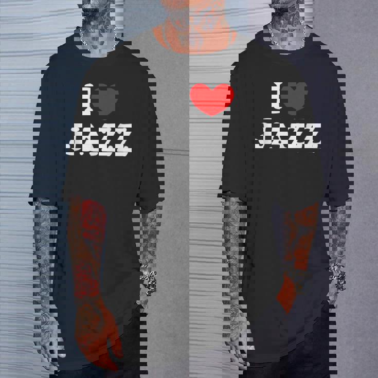 I Love Jazz 私は愛する Jazz Tシャツ 彼への贈り物