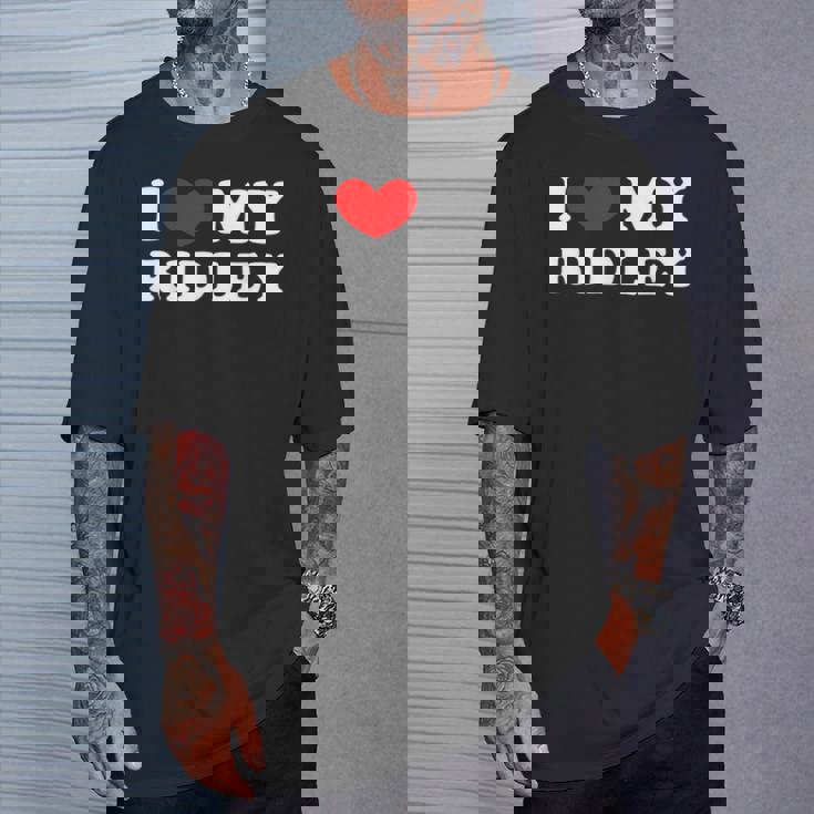 I Love My Ridley アイ・ラブ・マイ・リドリー Tシャツ 彼への贈り物