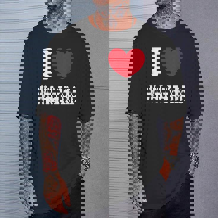 I Love Wakayama 和歌山が大好きです Tシャツ 彼への贈り物