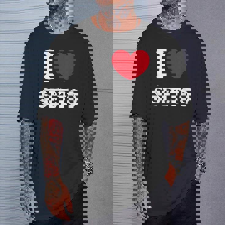 I Loveeto アイラブ瀬戸 Tシャツ 彼への贈り物