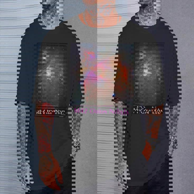 M42 オリオン星雲天文シャツ Tシャツ 彼への贈り物