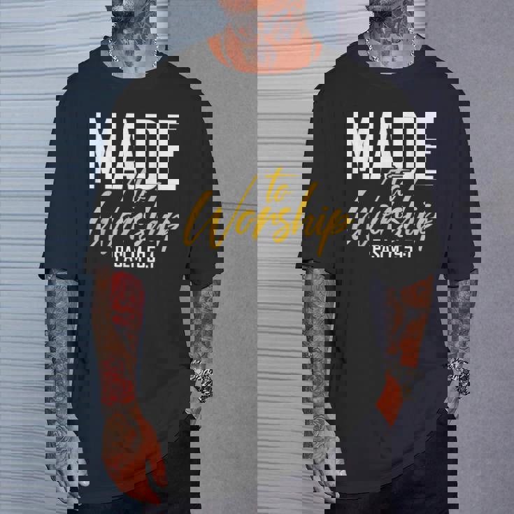 Made To Worship シャツ 礼拝用シャツ メンズ&レディース 神様 Tシャツ 彼への贈り物