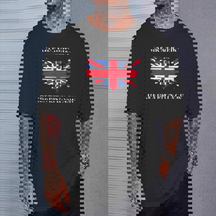 Make America Great Britain Again ドナルド・トランプ 面白いシャツ Tシャツ 彼への贈り物