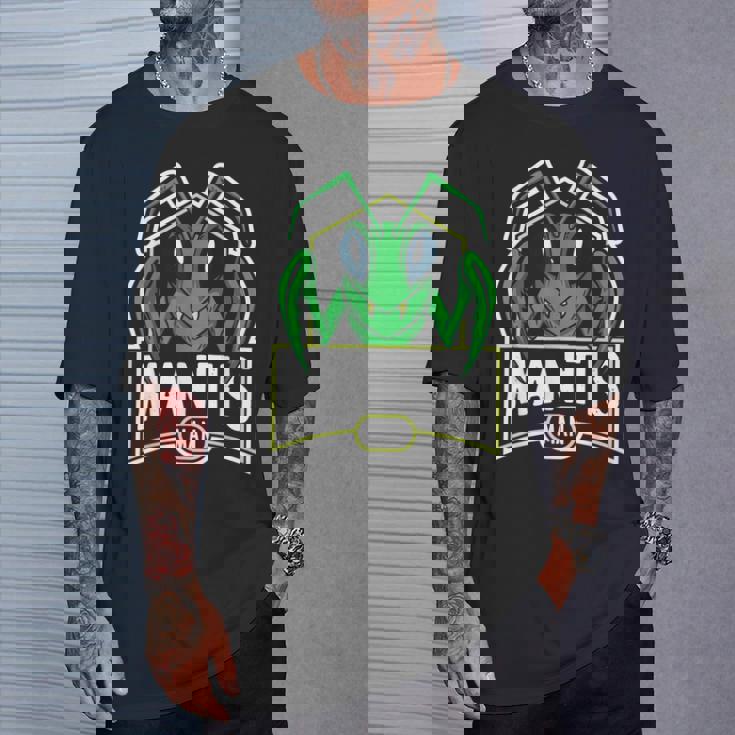 Mantis Man マンティス カマキリ 昆虫 昆虫学 男性 Tシャツ 彼への贈り物