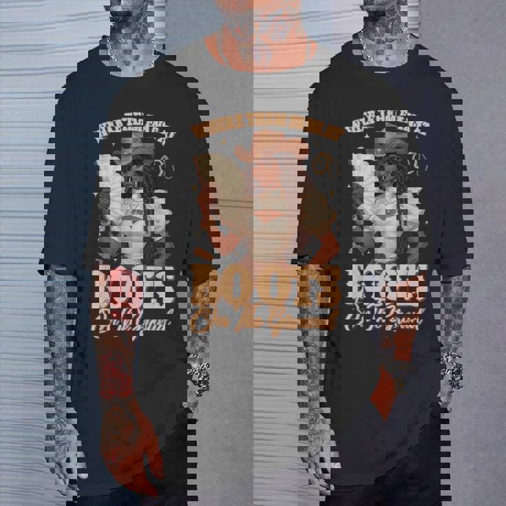 Melanin Cowgirl Swag History Africa Melanin Juneteenth T-Shirt Gifts for Him