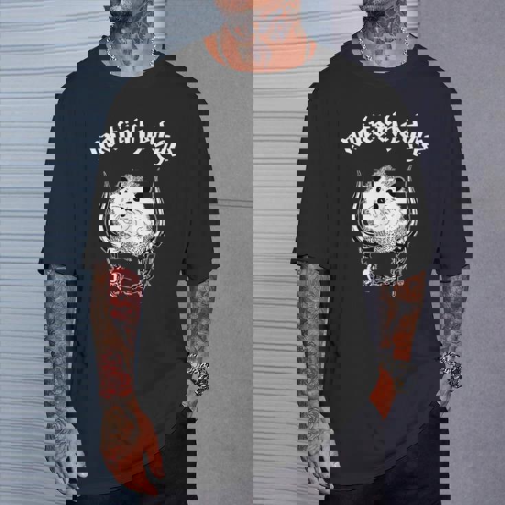 Motorhedge ヘビーメタル ハリネズミ ハリネズミ Tシャツ 彼への贈り物