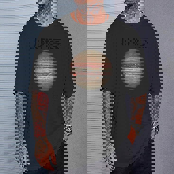 Nerdy Jupiter 天文学 科学惑星 太陽系 事実 B Tシャツ 彼への贈り物