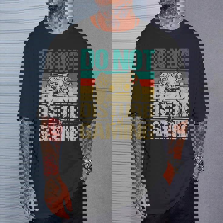 No Molestes Estoy Jugando -Ideojuegos Divertidos Para Jugadores Camiseta unisex Regalos para él