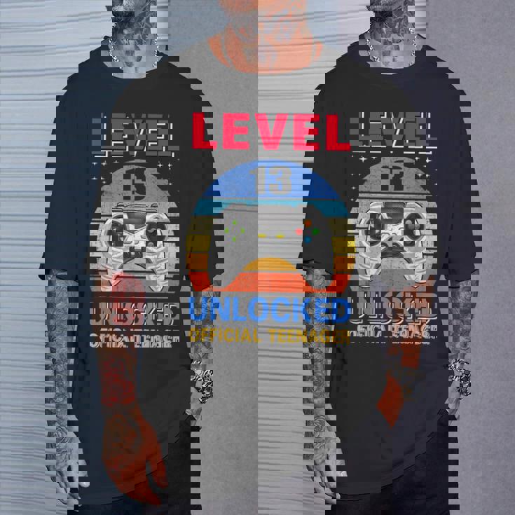 Official Nager 13Th Birthday Level 13 Unlocked Tシャツ 彼への贈り物